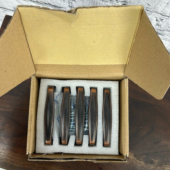 KOOFIZO 3-Inch Oil-Rubbed Bronze Arch Pull Kitchen Cabinet Dresser Bathroom NIB - Picture 3 of 8